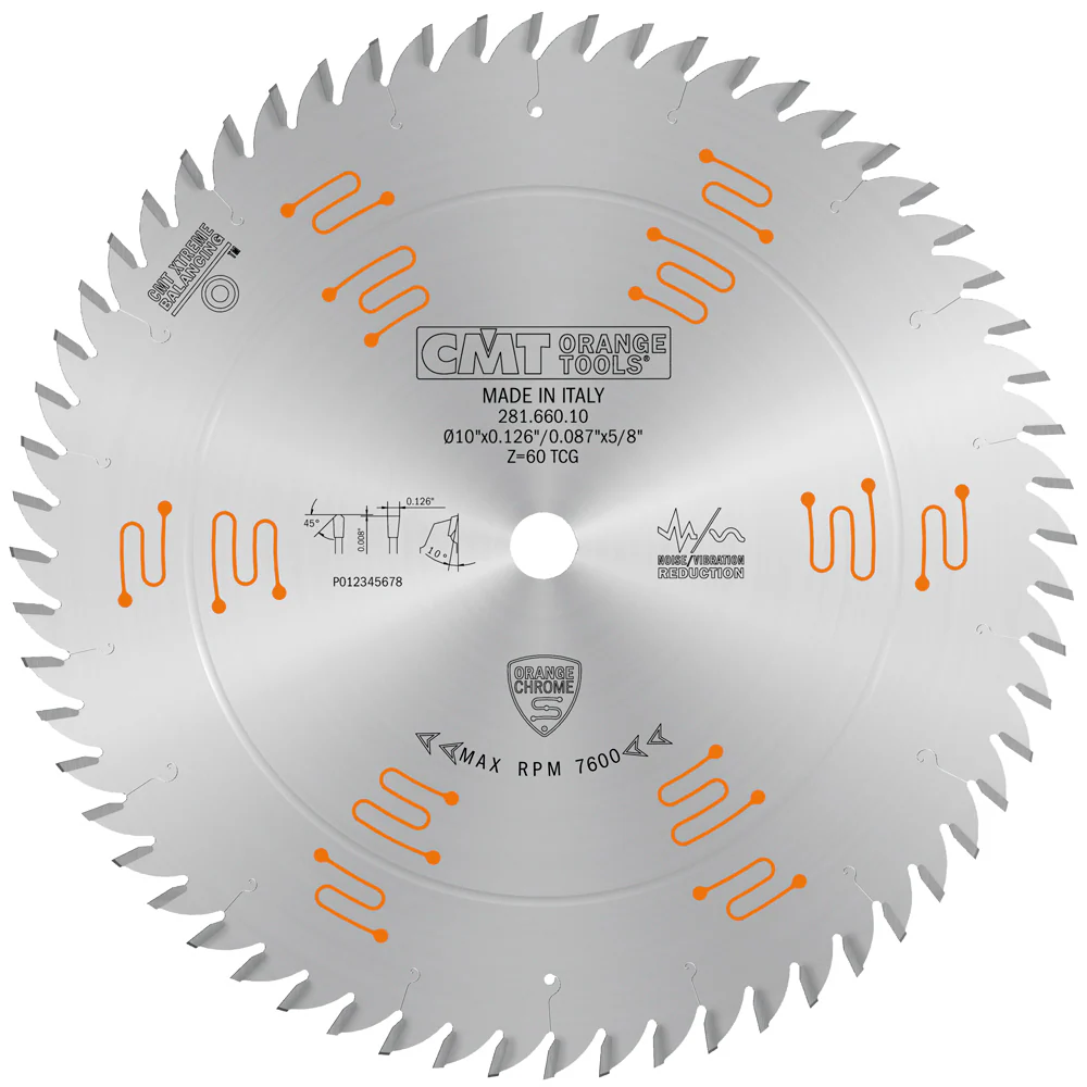 CMT HEAVY DUTY FINE FINISH 10"X 60 TCG