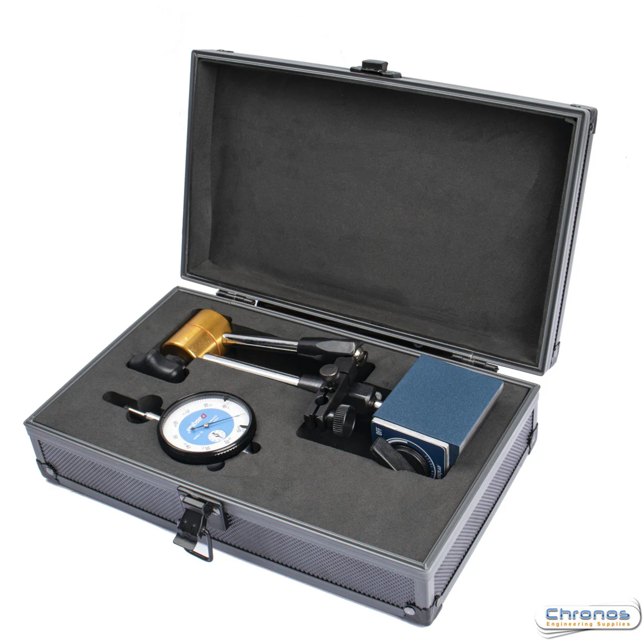 DASQUA 0-10 MM DIAL GAUGE AND BASE - Image 3