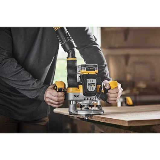 DEWALT PLUNGE ROUTER 2 1/4 HP TOOL ONLY - Image 8