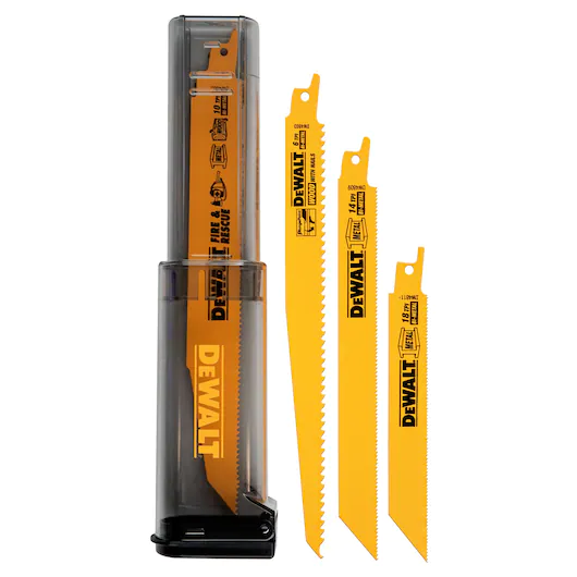 DEWALT RECIP BLADE 16PC KIT WOOD,METAL,D