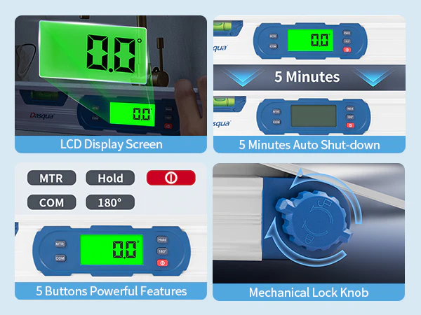 DIGITAL LEVEL & PROTRACTOR 4 IN 1 - Image 5