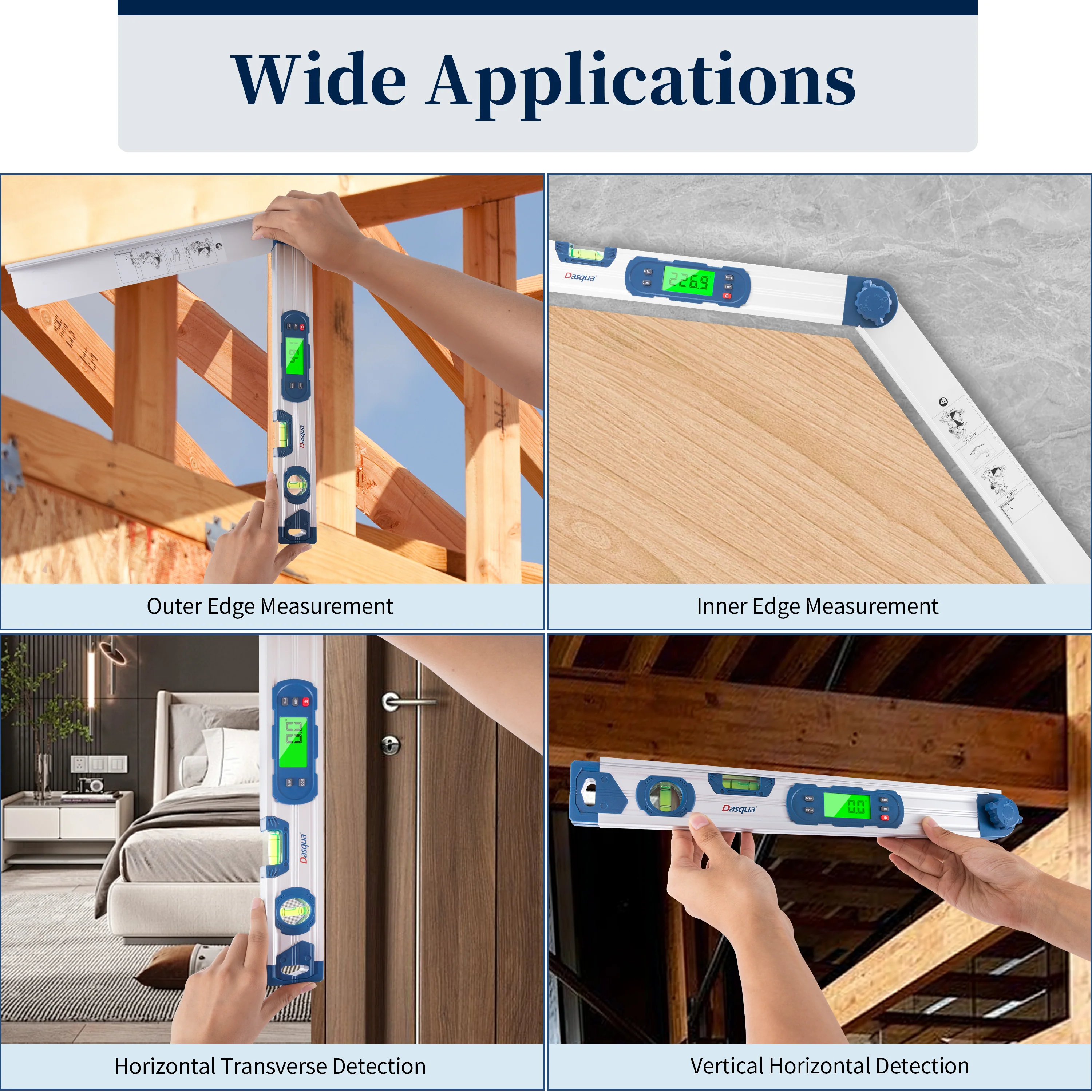 DIGITAL LEVEL & PROTRACTOR 4 IN 1 - Image 6