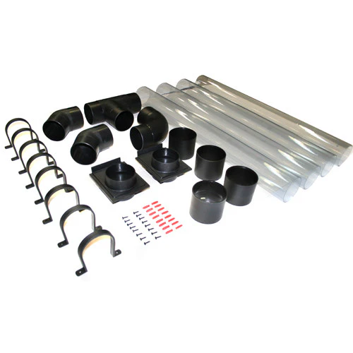 4" DUST COLLECTION KIT CLEAR PIPE - Image 5