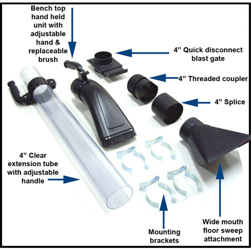 4" DUST MASTER DUST COLLLECTION KIT - Image 6