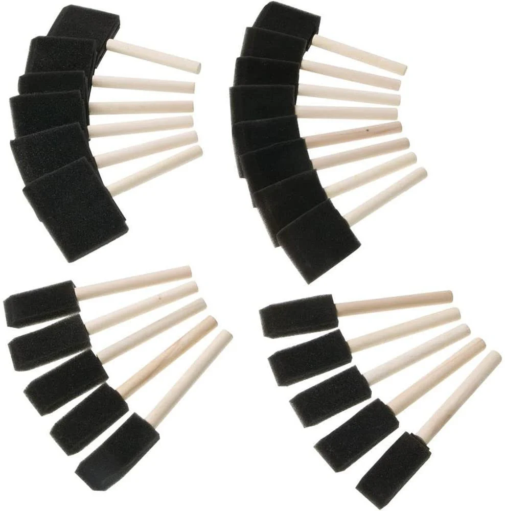 FOAM BRUSH SET 24PC