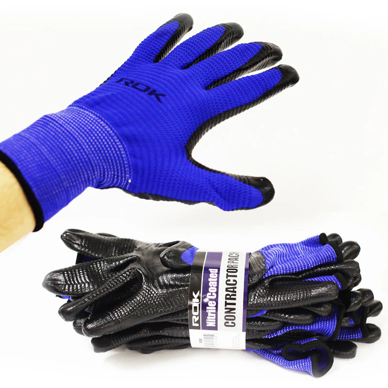 GLOVES NITRILE COATED POLYESTER