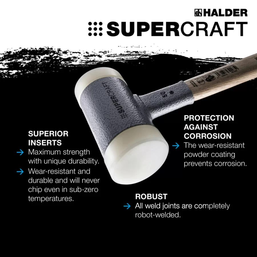 HALDER SUPERCRAFT DEADBLOW HAMMER NO REB - Image 2