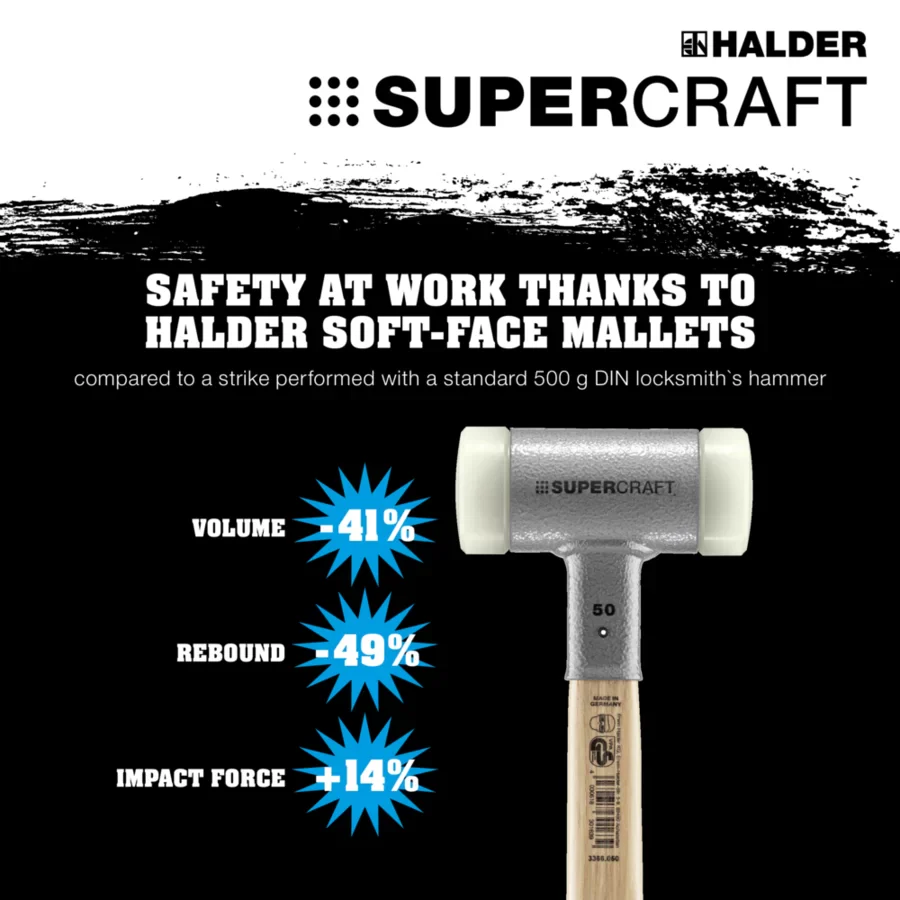 HALDER SUPERCRAFT DEADBLOW HAMMER NO REB - Image 5