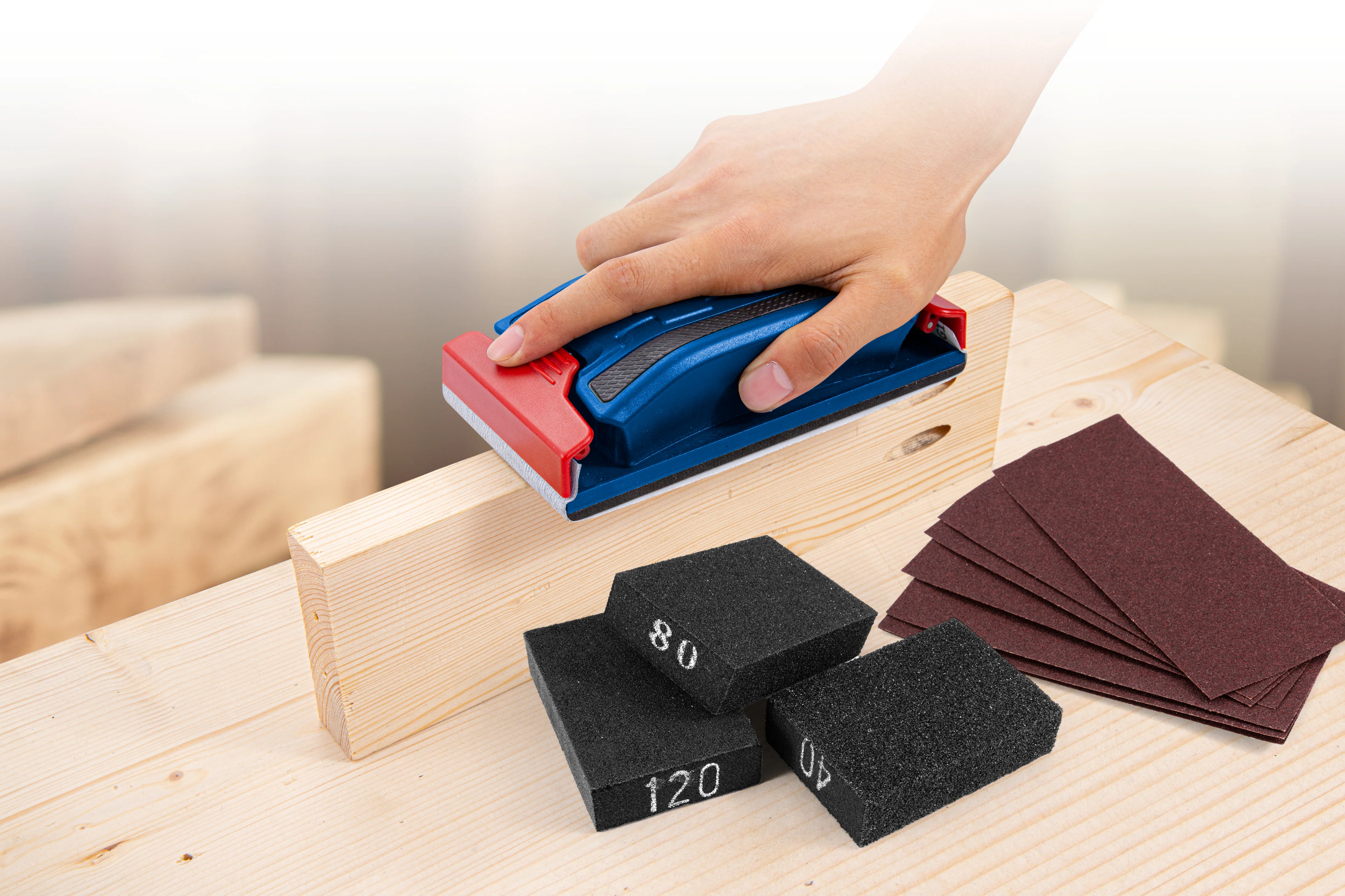 HAND SANDING SET 64PC - Image 2