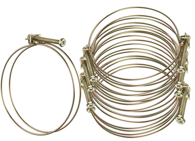 4" HOSE CLAMP WIRE 10PC