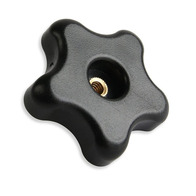 KNOB 5 PRONG 5/16"X 18 TPI