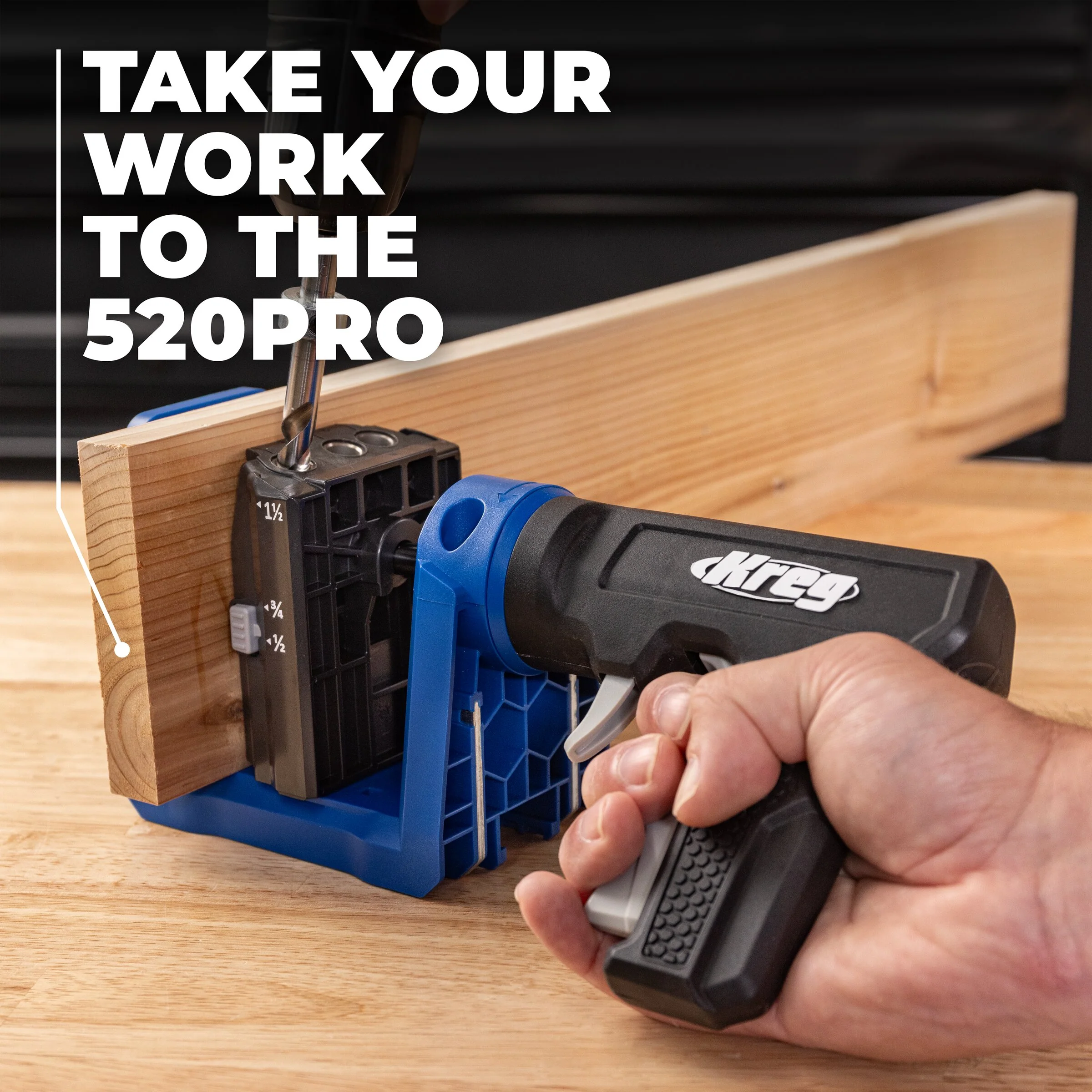 KREG POCKET-HOLE JIG 520PRO2 - Image 6