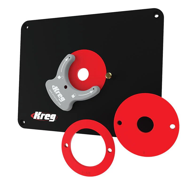 KREG PRECISION ROUTER TABLE INSERT PLATE