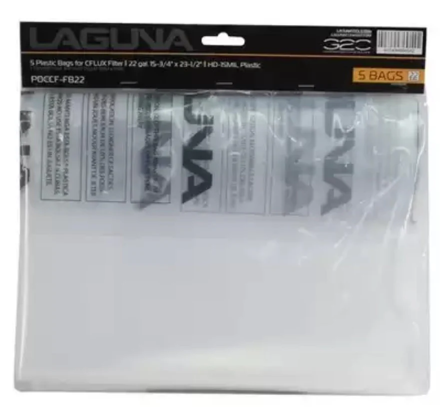 LAGUNA FILTER BAGS 5PC FOR C & P/FLUX