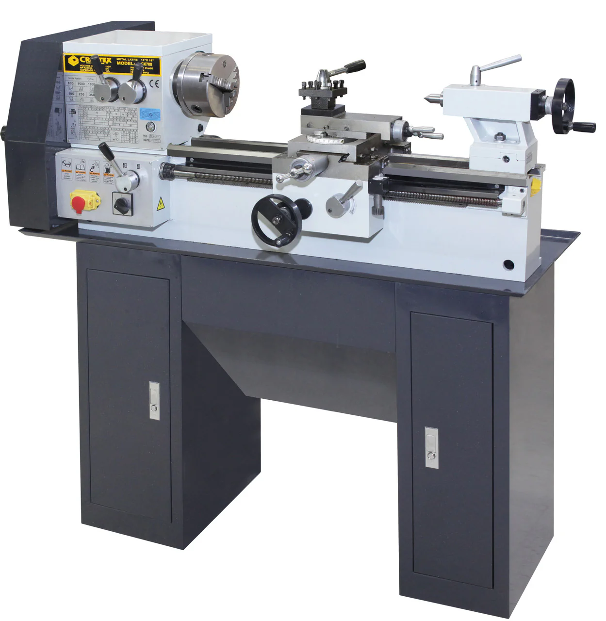 10" X 18" METALWORKING LATHE WITH STAND