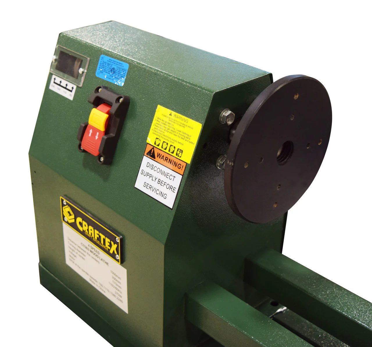 14" X 40" WOOD LATHE 1/2HP - Image 2