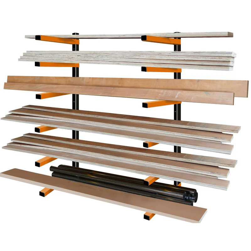 6 SHELF LUMBER STORAGE RACK - Image 4