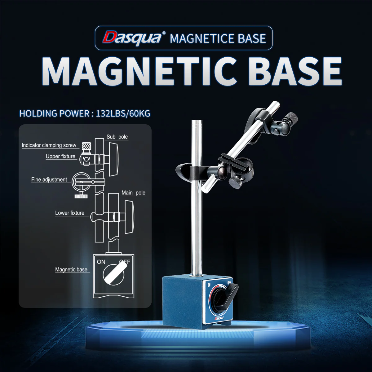 MAGNETIC BASE WITH DIAL INDICATOR SET - Image 6