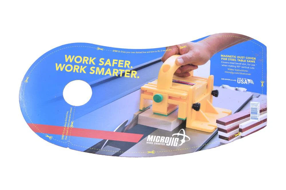 MAGNETIC DUST COVER FOR CABINET SAWS