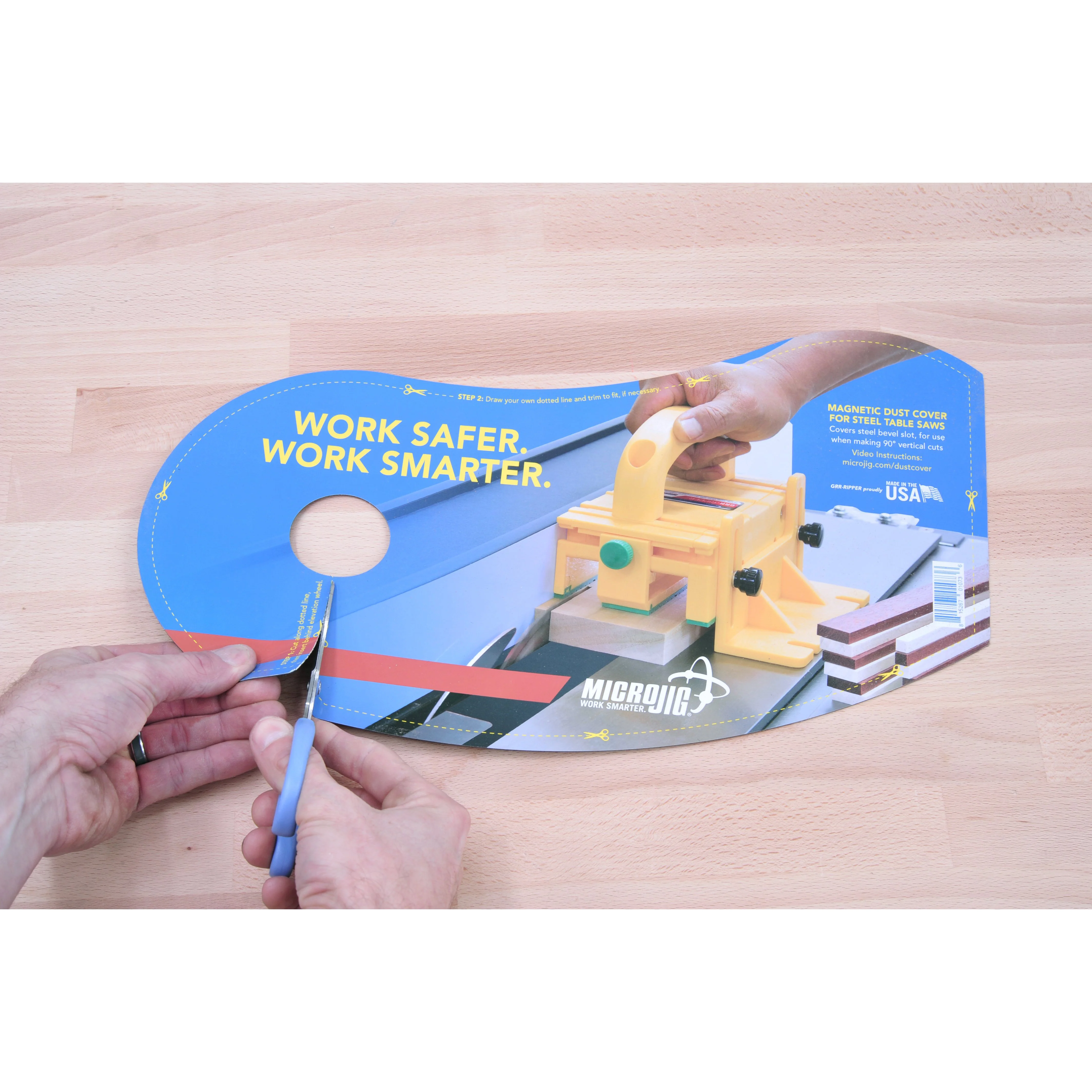 MAGNETIC DUST COVER FOR CABINET SAWS - Image 2
