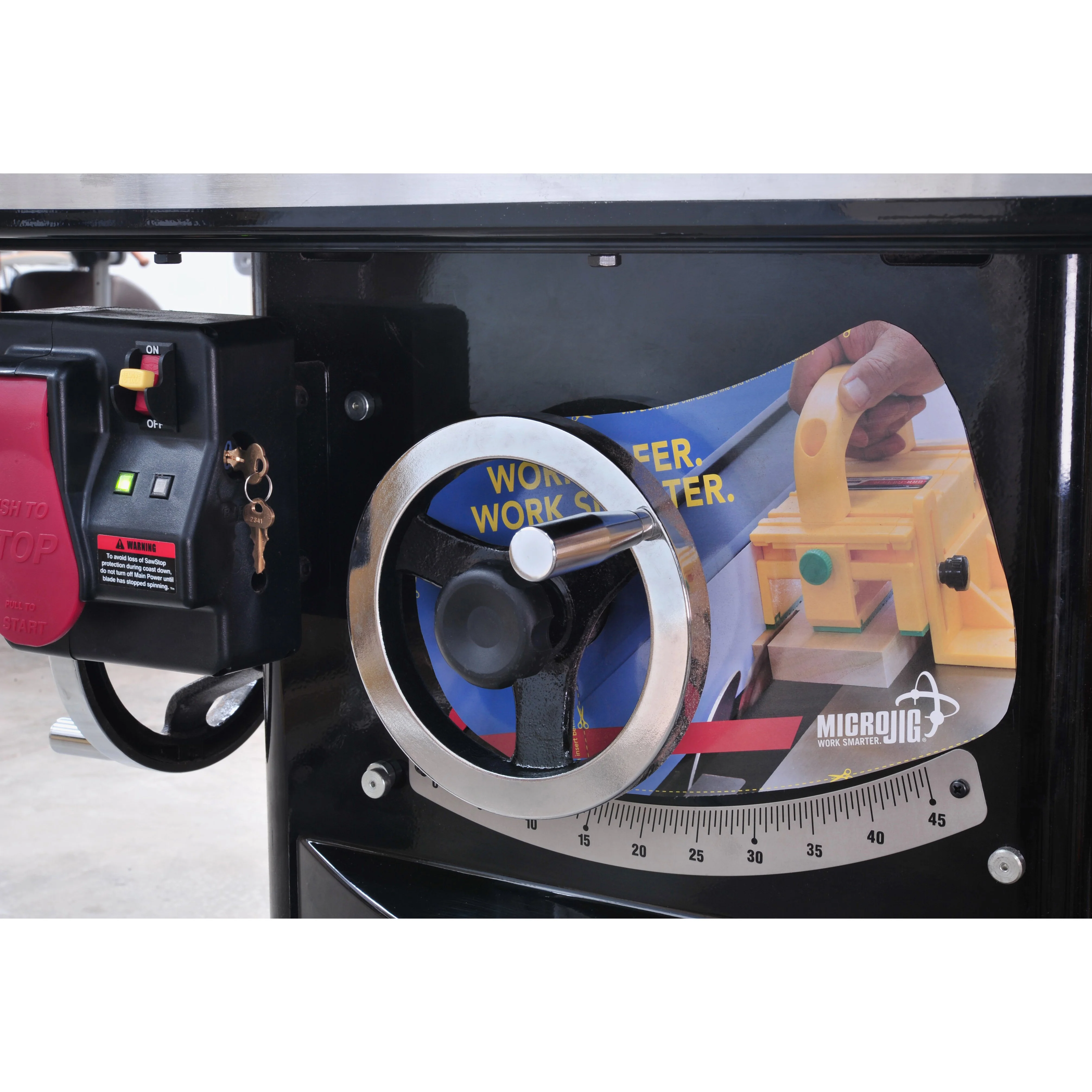 MAGNETIC DUST COVER FOR CABINET SAWS - Image 3
