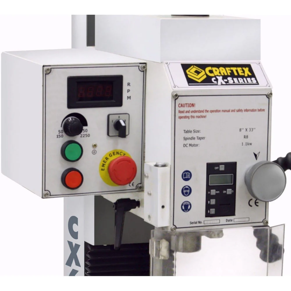 1 1/4" MILLING MACHINE 1.5HP - Image 3