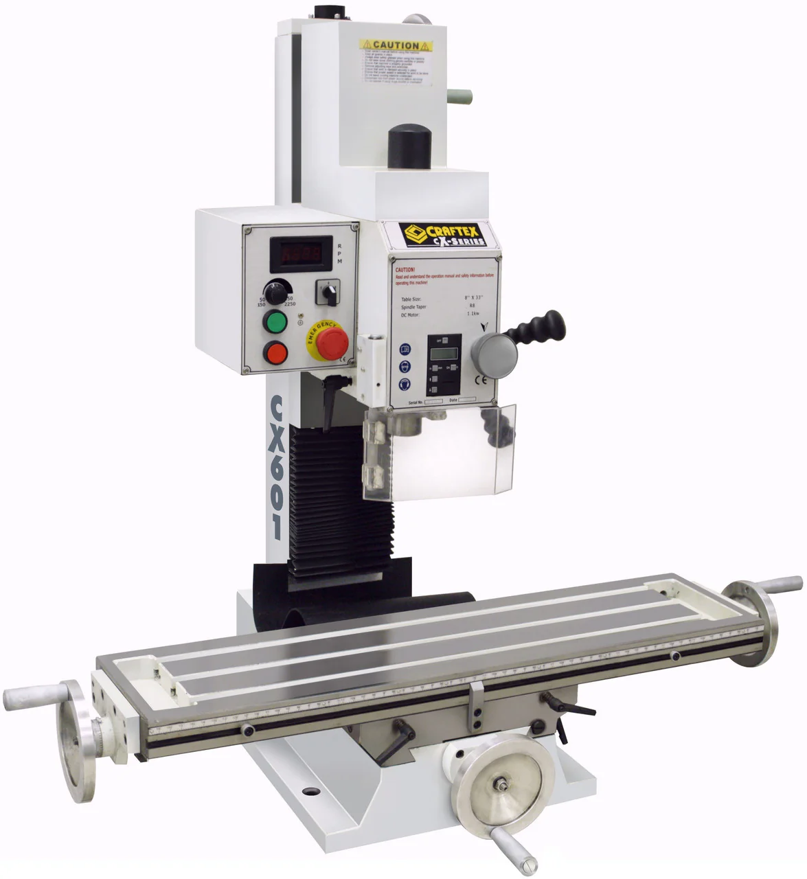 1 1/4" MILLING MACHINE 1.5HP - Image 7