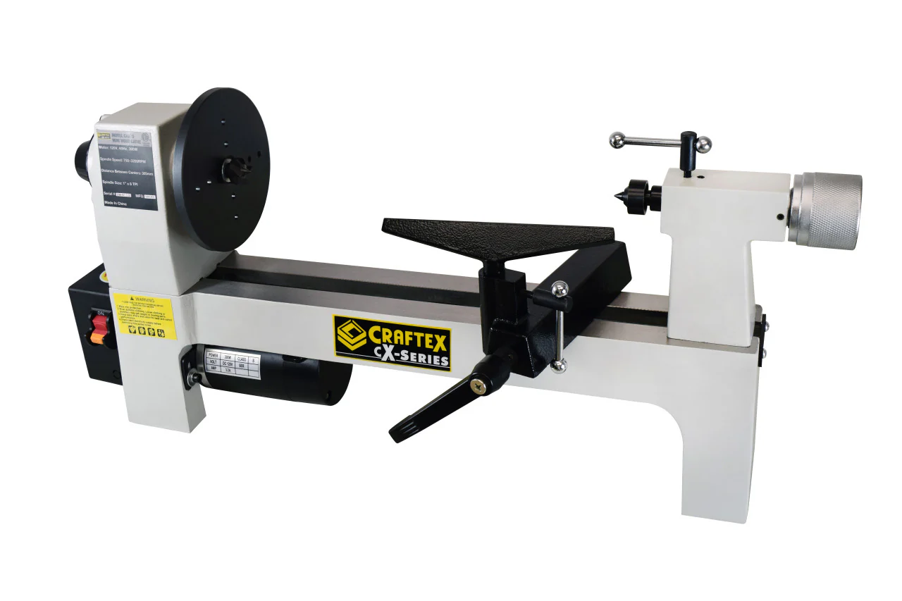 8" X 13" VARI SPEED WOOD LATHE - Image 4