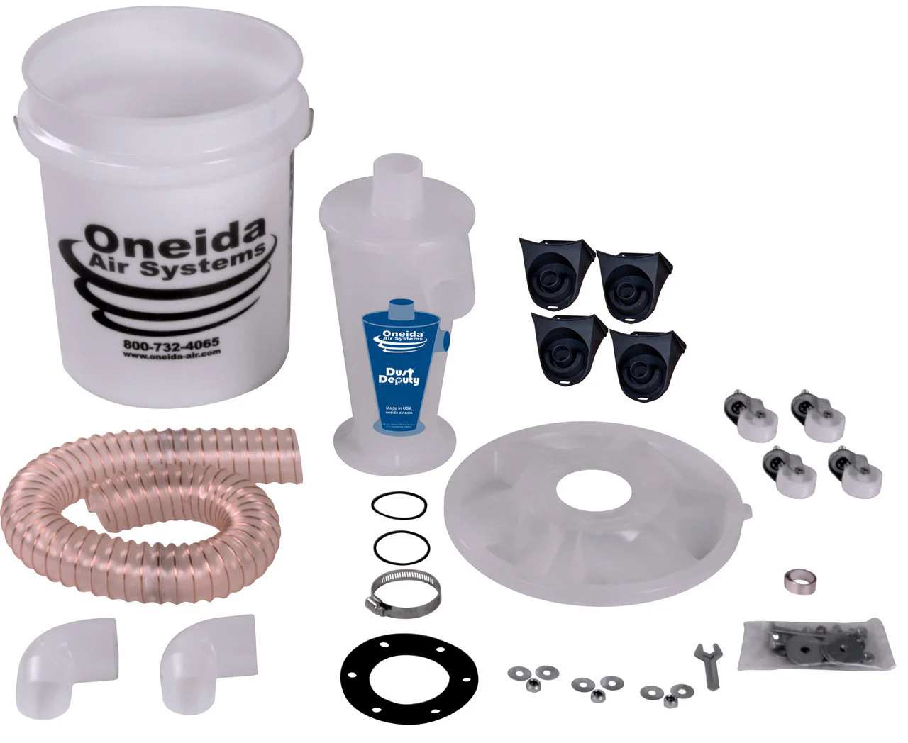 ONEIDA DUST DEPUTY DELUXE CYCLONE W/CAST