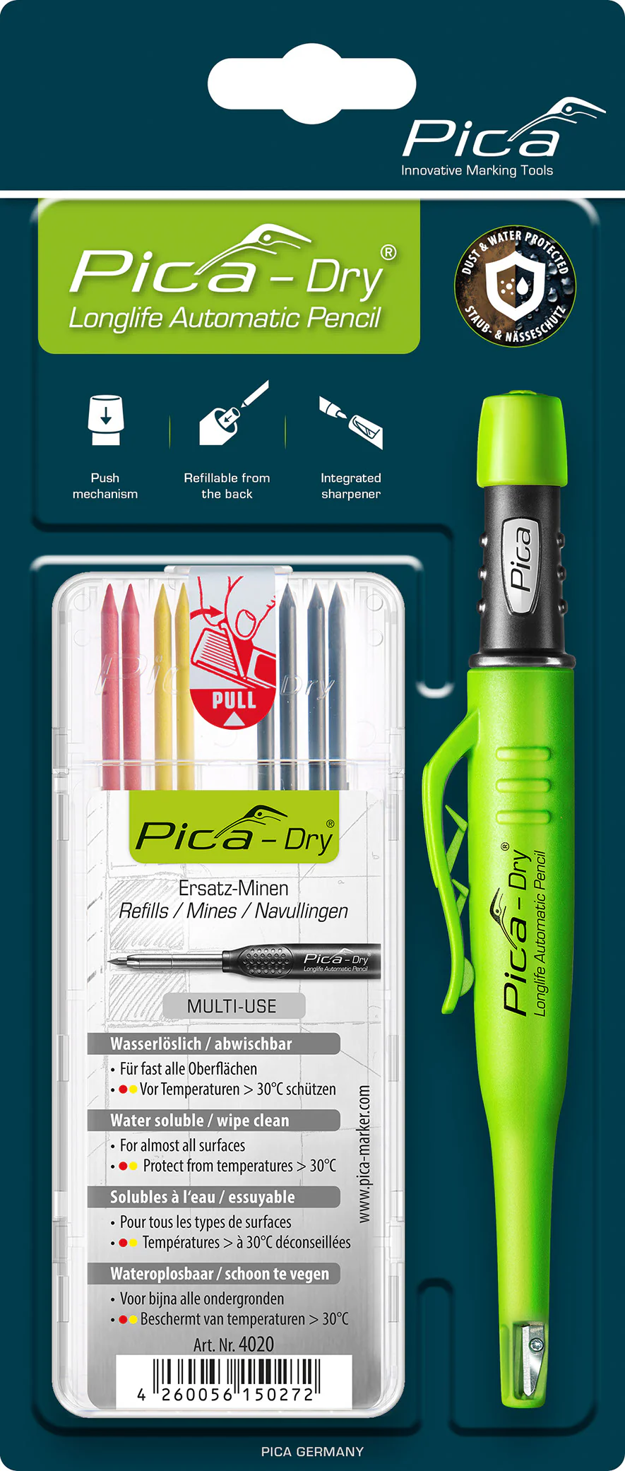 PICA DRY PENCIL COMBO PACK
