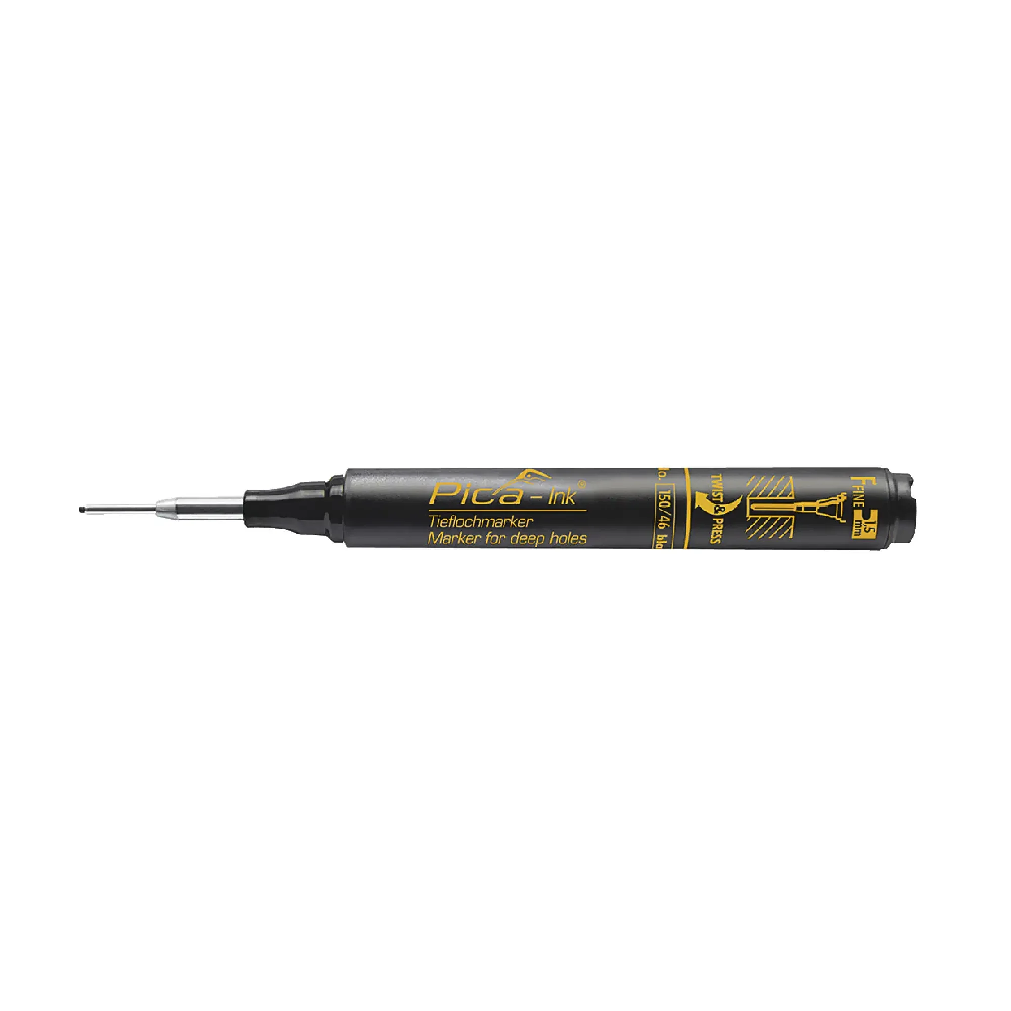 PICA INK DEEP-HOLE-MARKER BLACK - Image 2