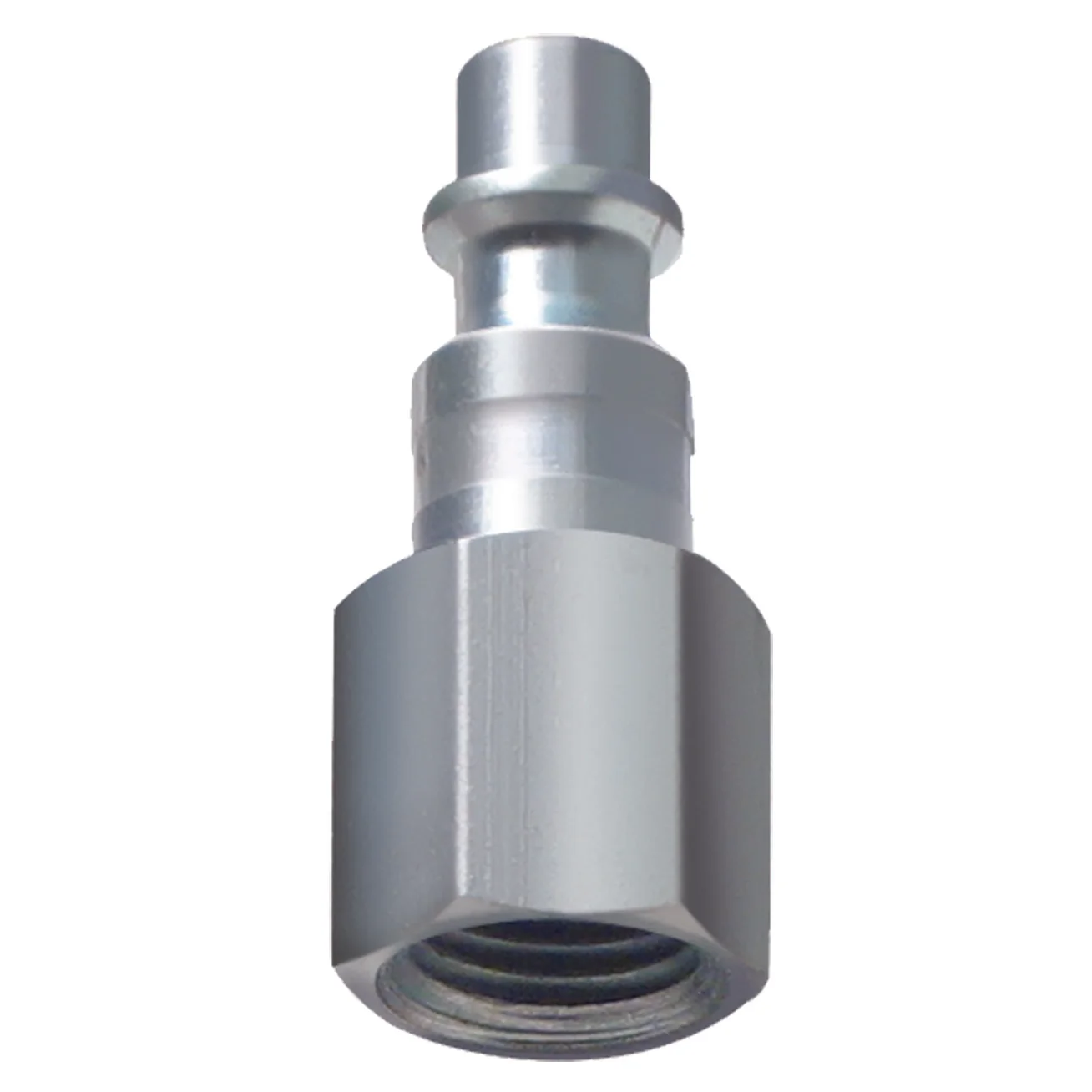 PLUG IND. MSTYLE 1/4 F 2 PC STEEL - Image 2