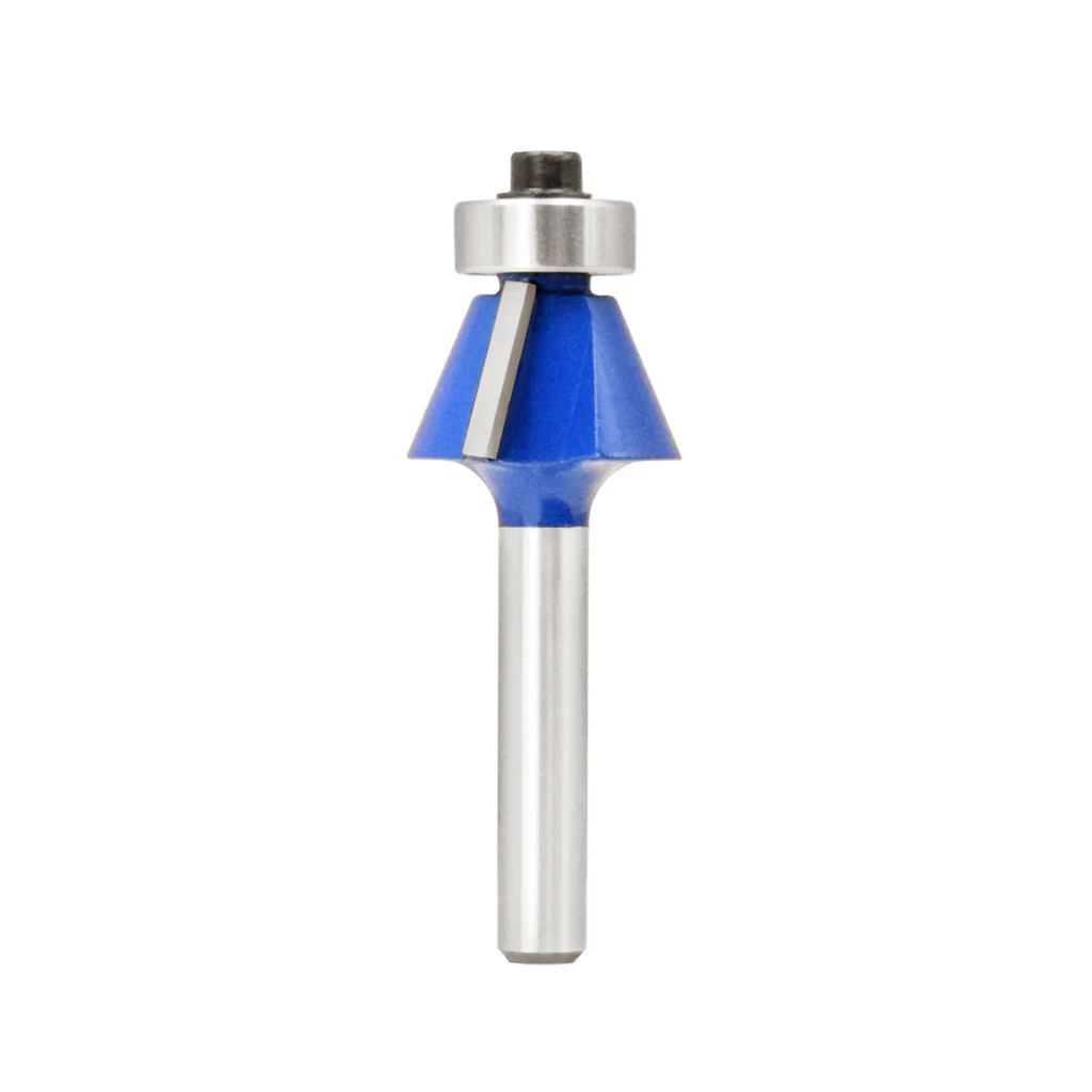 7/8" 25� BEVEL TRIM ROUTER BIT 1/4" SHAN