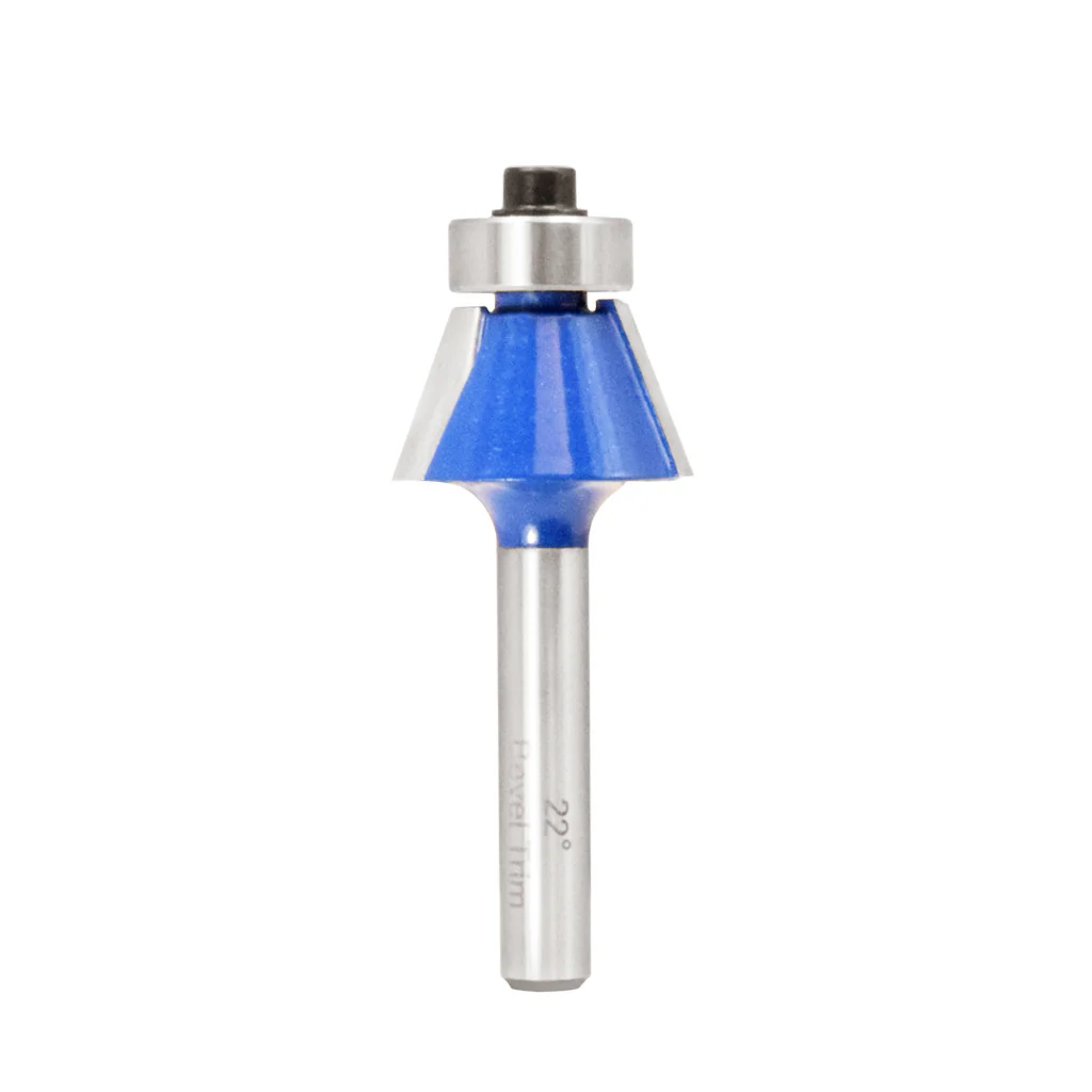 7/8" 25� BEVEL TRIM ROUTER BIT 1/4" SHAN - Image 2