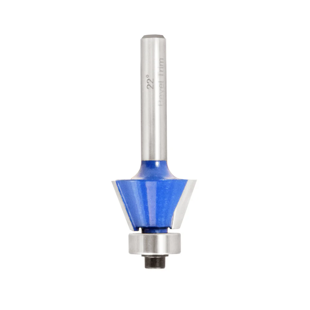 7/8" 25� BEVEL TRIM ROUTER BIT 1/4" SHAN - Image 3