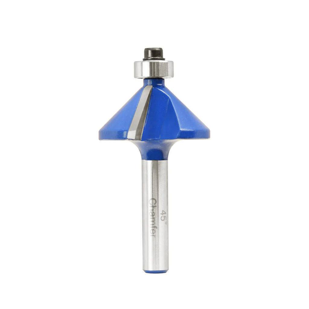 1/1/8" 45� CHAMFER ROUTER BIT 1/4" SHANK - Image 2