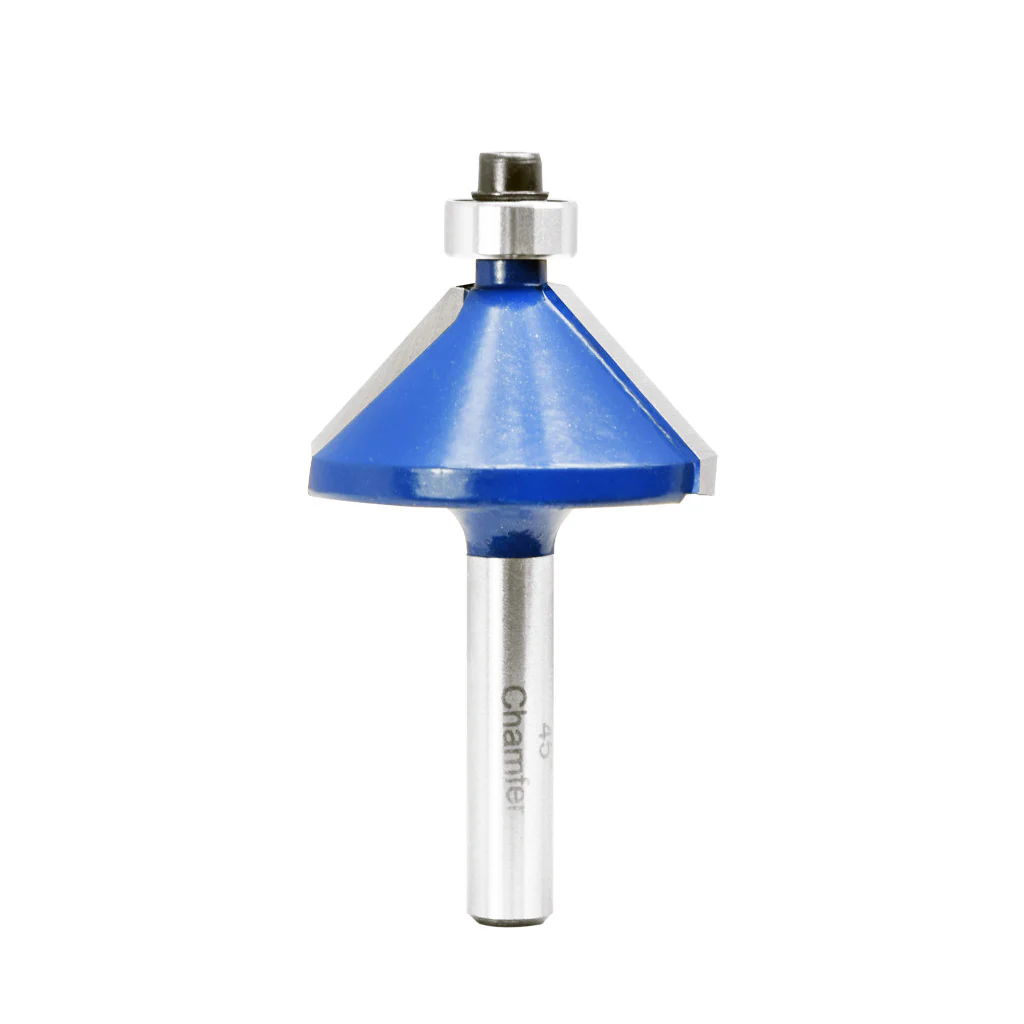 1 1/4" 45� CHAMFER ROUTER BIT 1/4" SHANK - Image 3