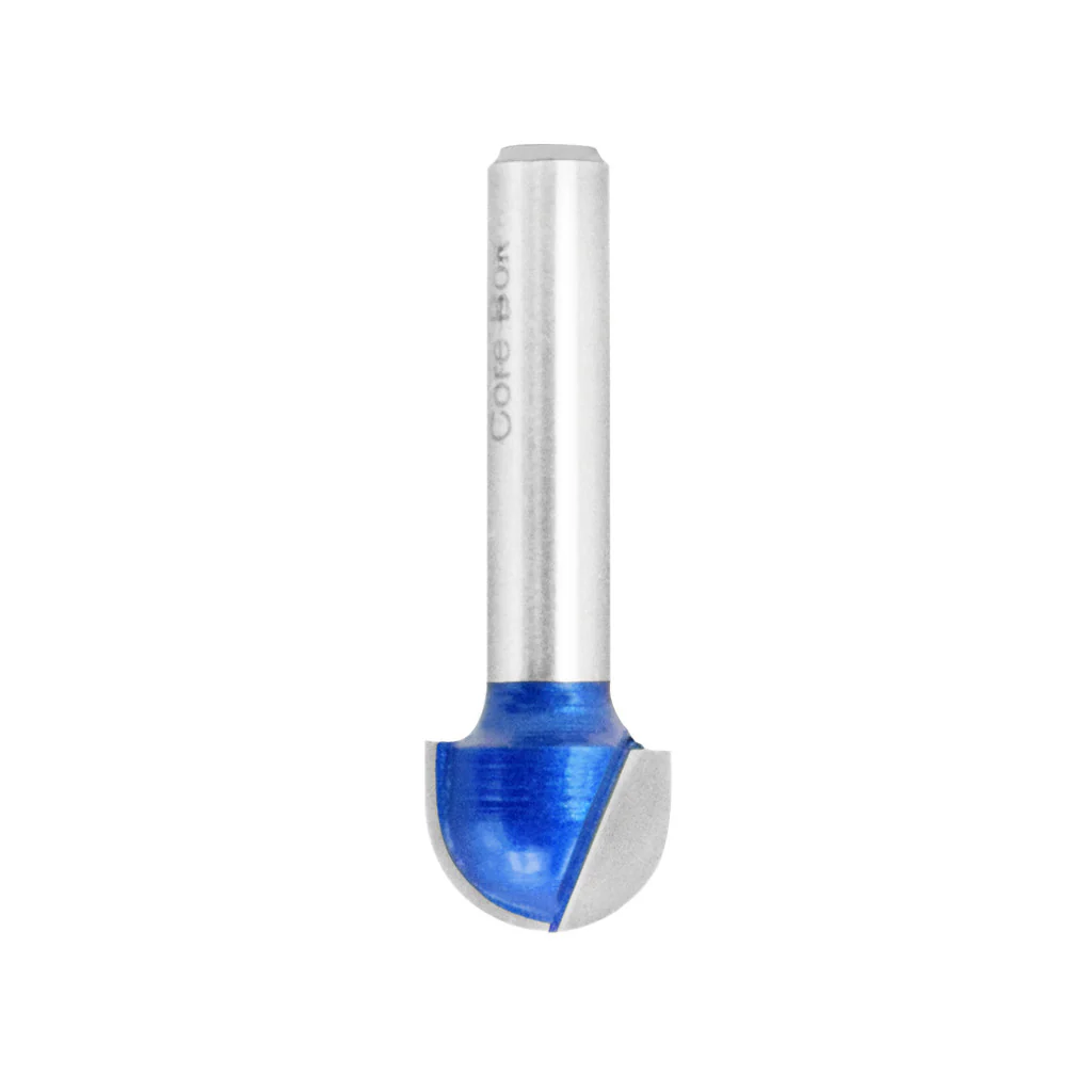 1/2" CORE BOX ROUTER BIT 1/4" SHANK - Image 4