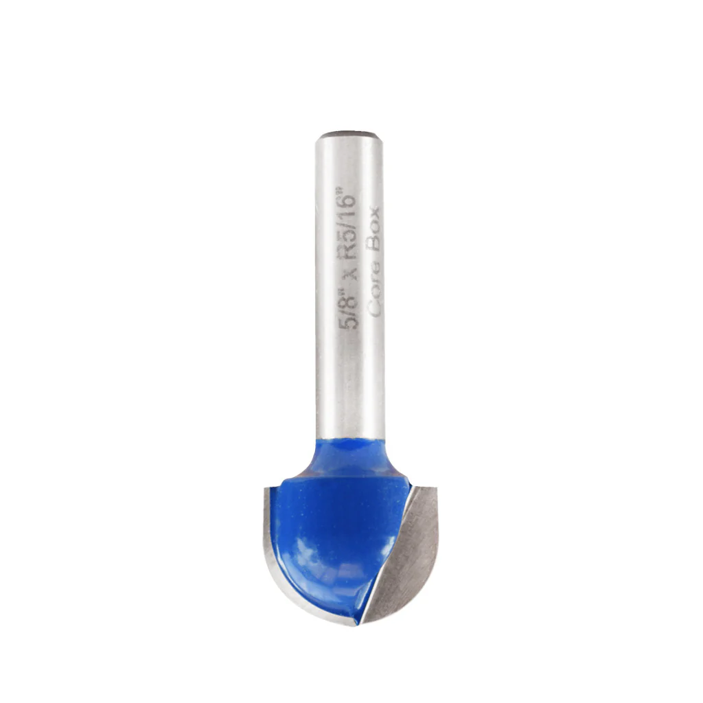 5/8" CORE BOX ROUTER BIT 1/4" SHANK - Image 5