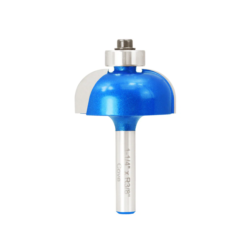 3/8"R COVE ROUTER BIT 1/4" SHANK