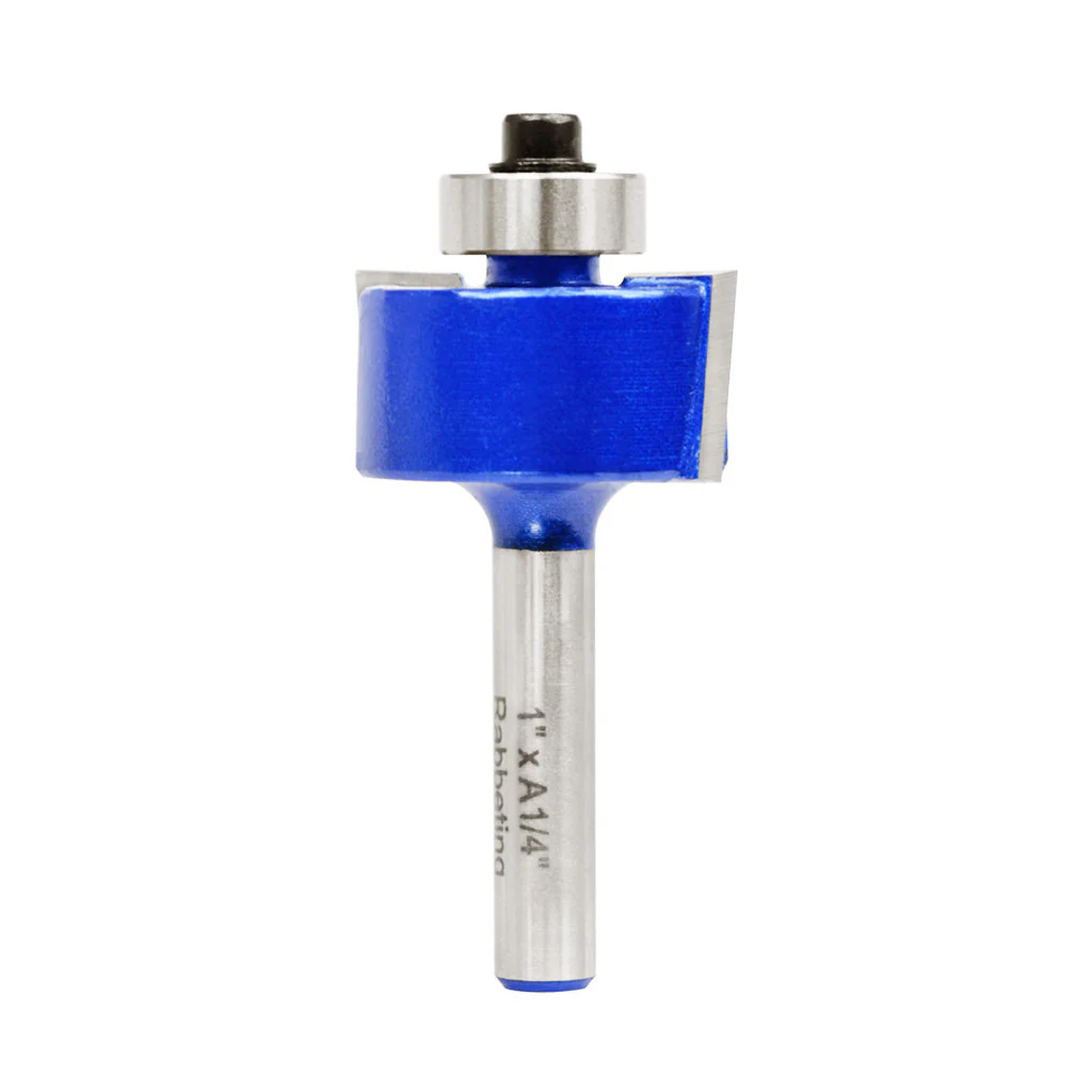 1/2" RABBETING ROUTER BIT 1/4" SHANK - Image 3