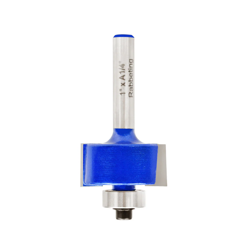 1/2" RABBETING ROUTER BIT 1/4" SHANK - Image 4