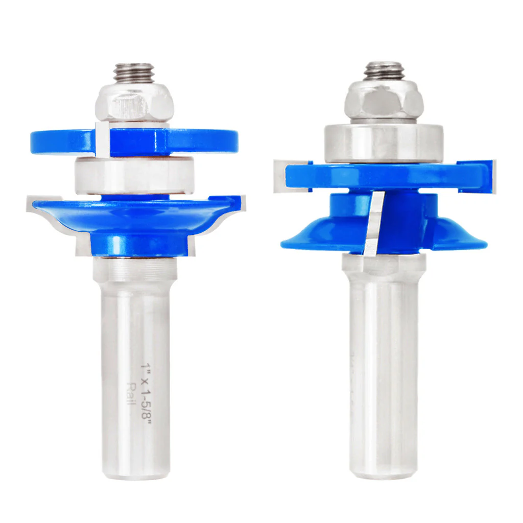 OGEE RAIL & STILE ROUTER BIT SET 1/2" SH