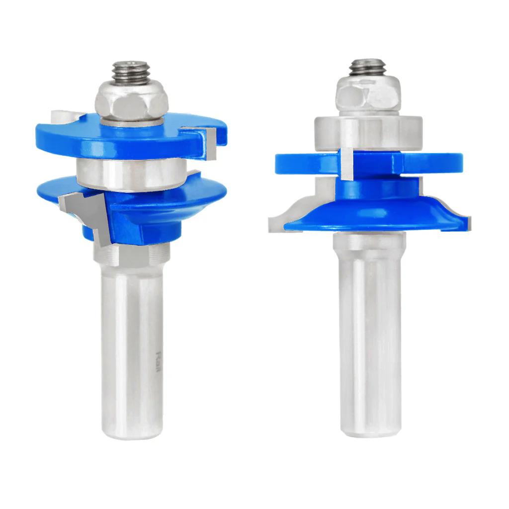 OGEE RAIL & STILE ROUTER BIT SET 1/2" SH - Image 3