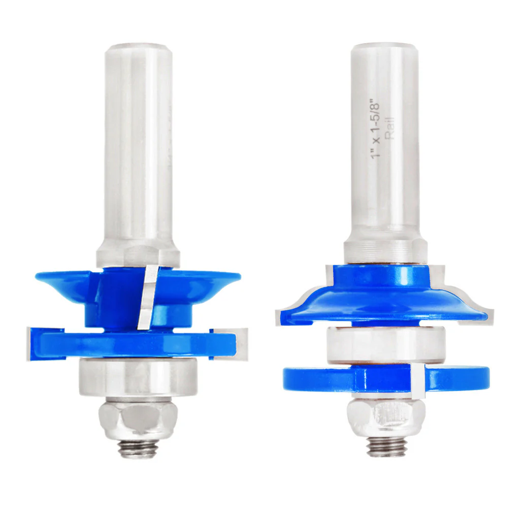 OGEE RAIL & STILE ROUTER BIT SET 1/2" SH - Image 4