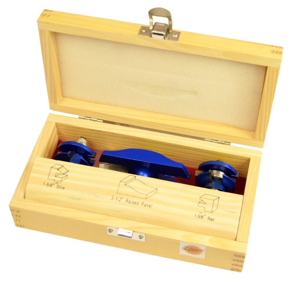 OGEE RAISED PANEL BIT ROUTER BIT SET 1/2 - Image 3
