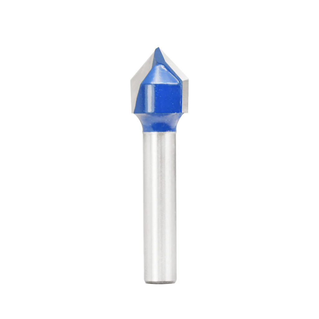 1/2" 90� V GROOVE ROUTER BIT 1/4" SHANK - Image 3