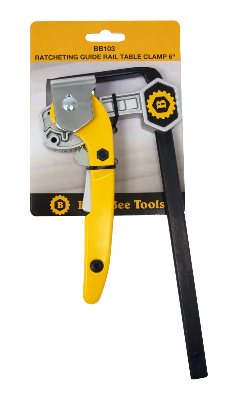 6" RATCHETING GUIDE RAIL TRACK CLAMP - Image 3