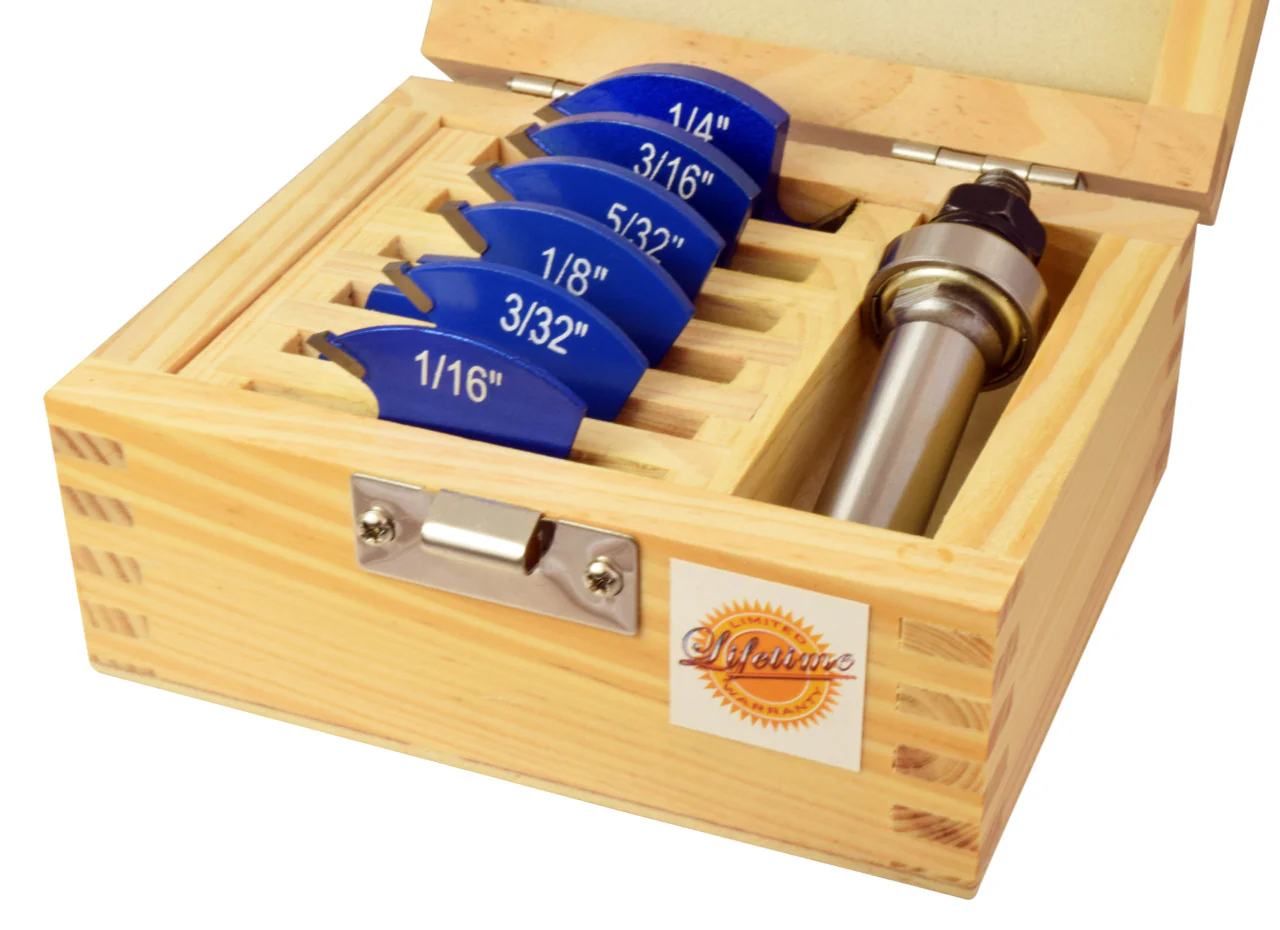 7PC SLOT CUTTER BIT ROUTER BIT SET 1/2" - Image 9