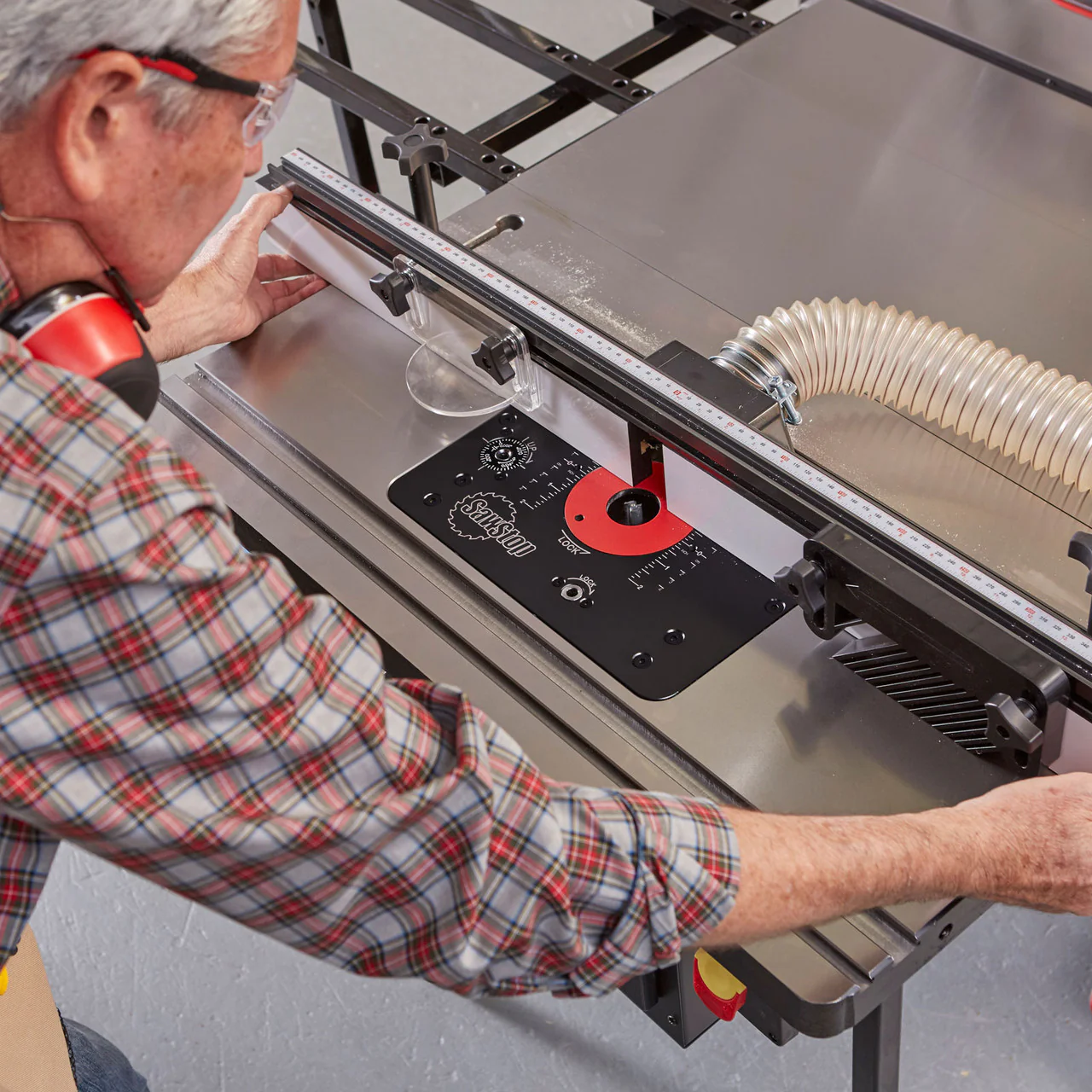 SAW STOP 30" IN-LINE CAST IRON ROUTER - Image 6